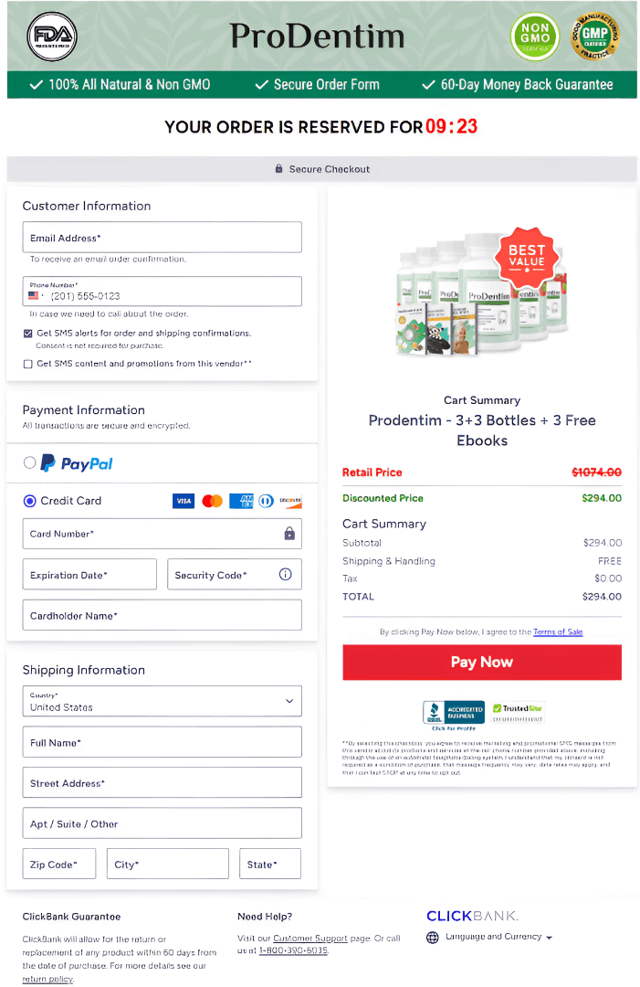 ProDentim-Secure-Checkout